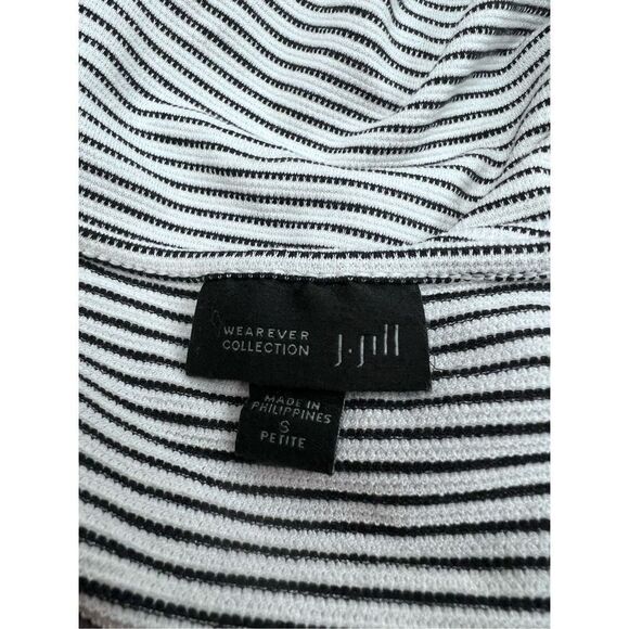 J.Jill Wearever Collection Striped Knit Tunic Top Women’s Petite Small - Picture 4 of 8